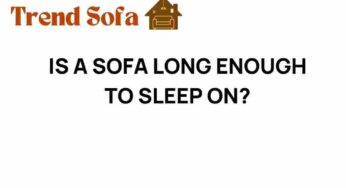 Is Your Sofa Long Enough to Sleep On? Discover the Truth!
