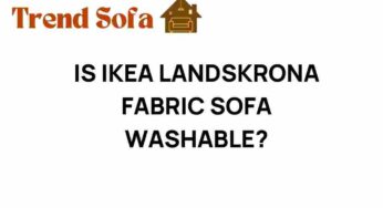 Is the IKEA Landskrona Fabric Sofa Washable? Discover the Truth!