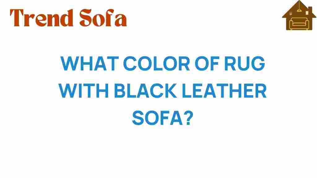 color-rug-black-leather-sofa