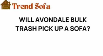 Can You Rely on Avondale Bulk Trash Pickup for Your Sofa?